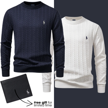 Bundle R&L – 2 Knitted Jumpers + Free Wallet